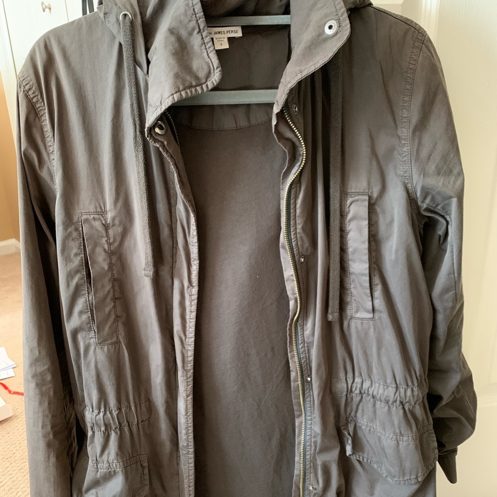 James Perse rain/utility jacket